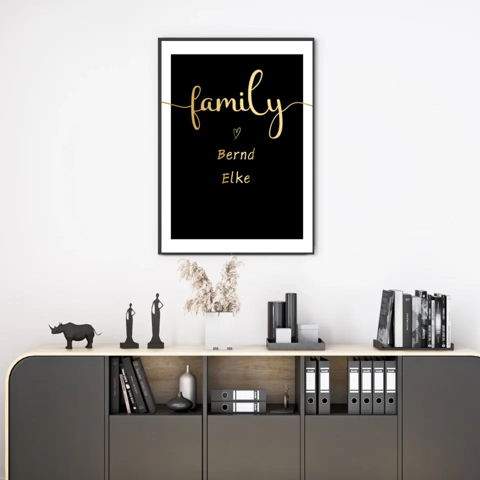 goldene Familie Poster