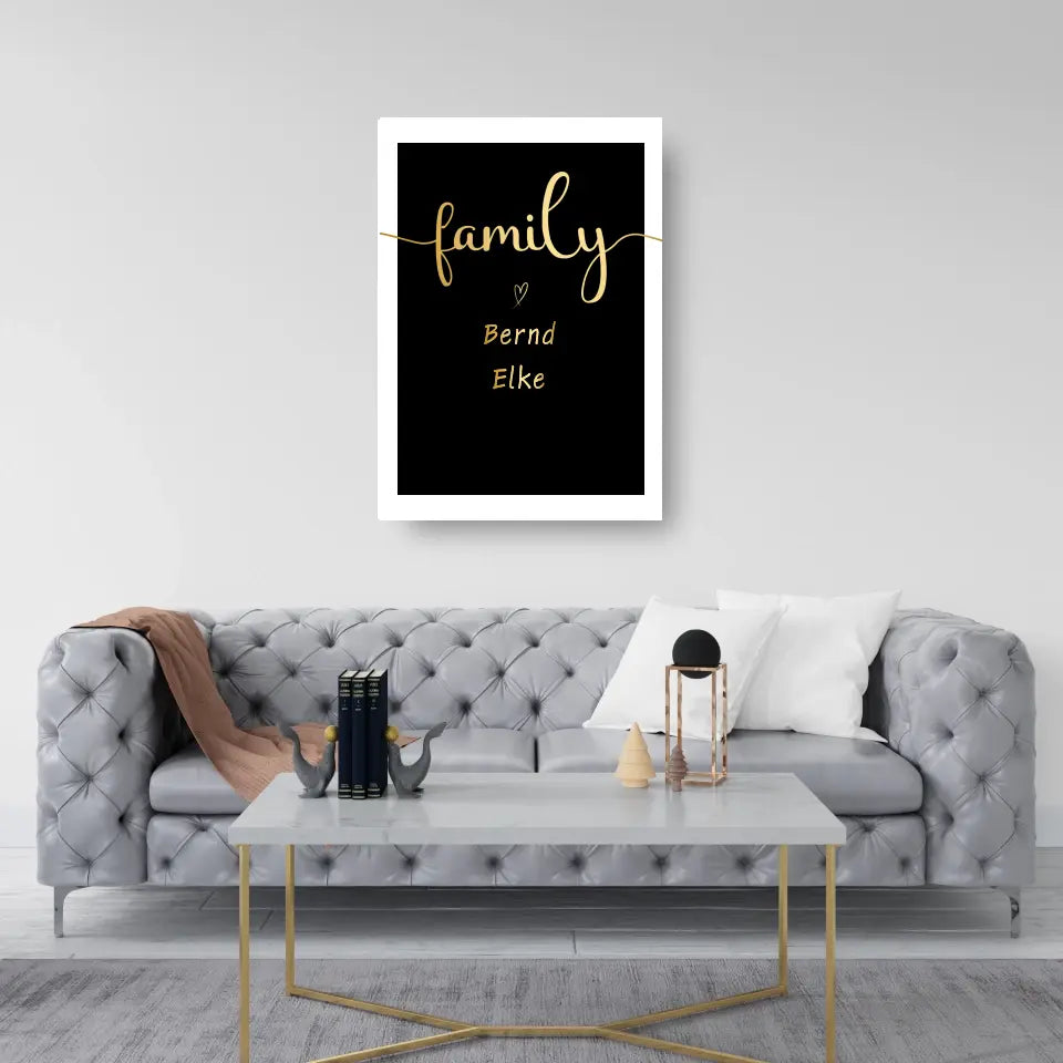 goldene Familie Poster