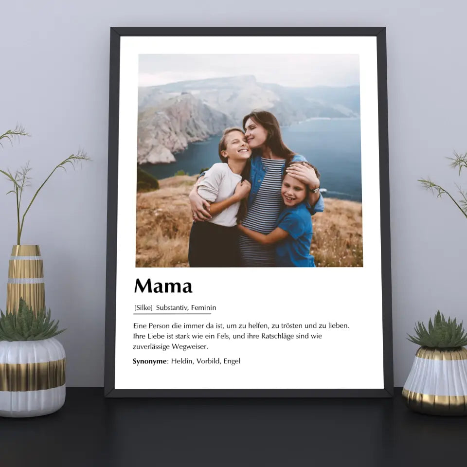 Mama Definition Poster