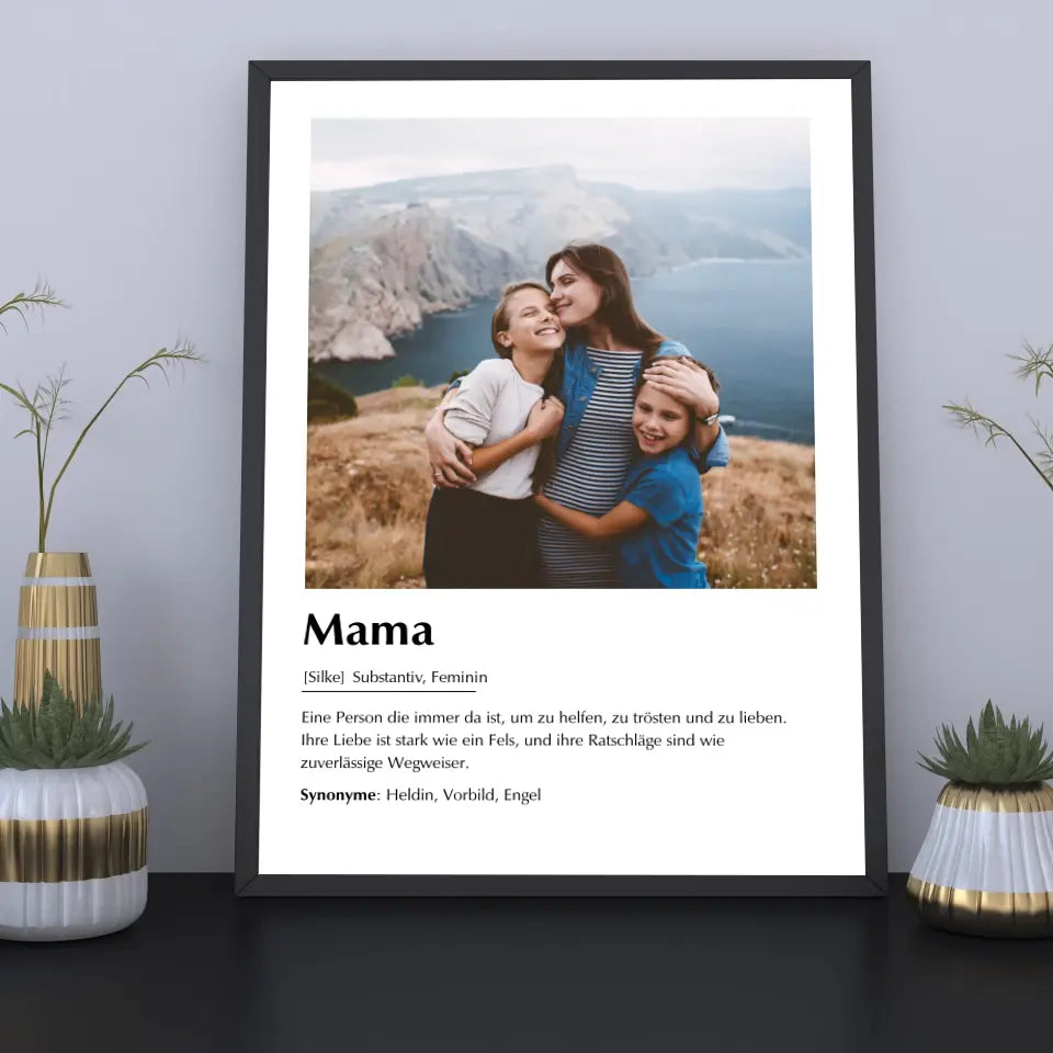 Mama Definition Poster