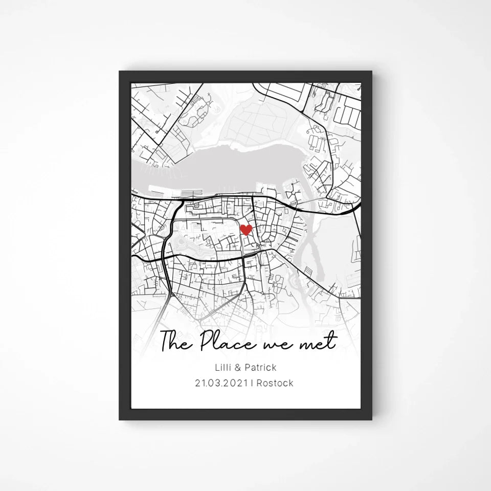 The Place we met Poster