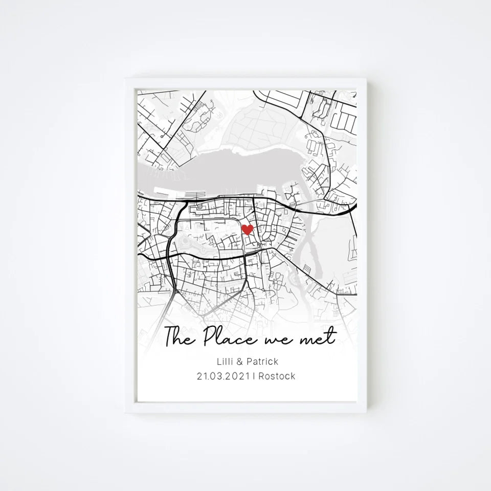 The Place we met Poster