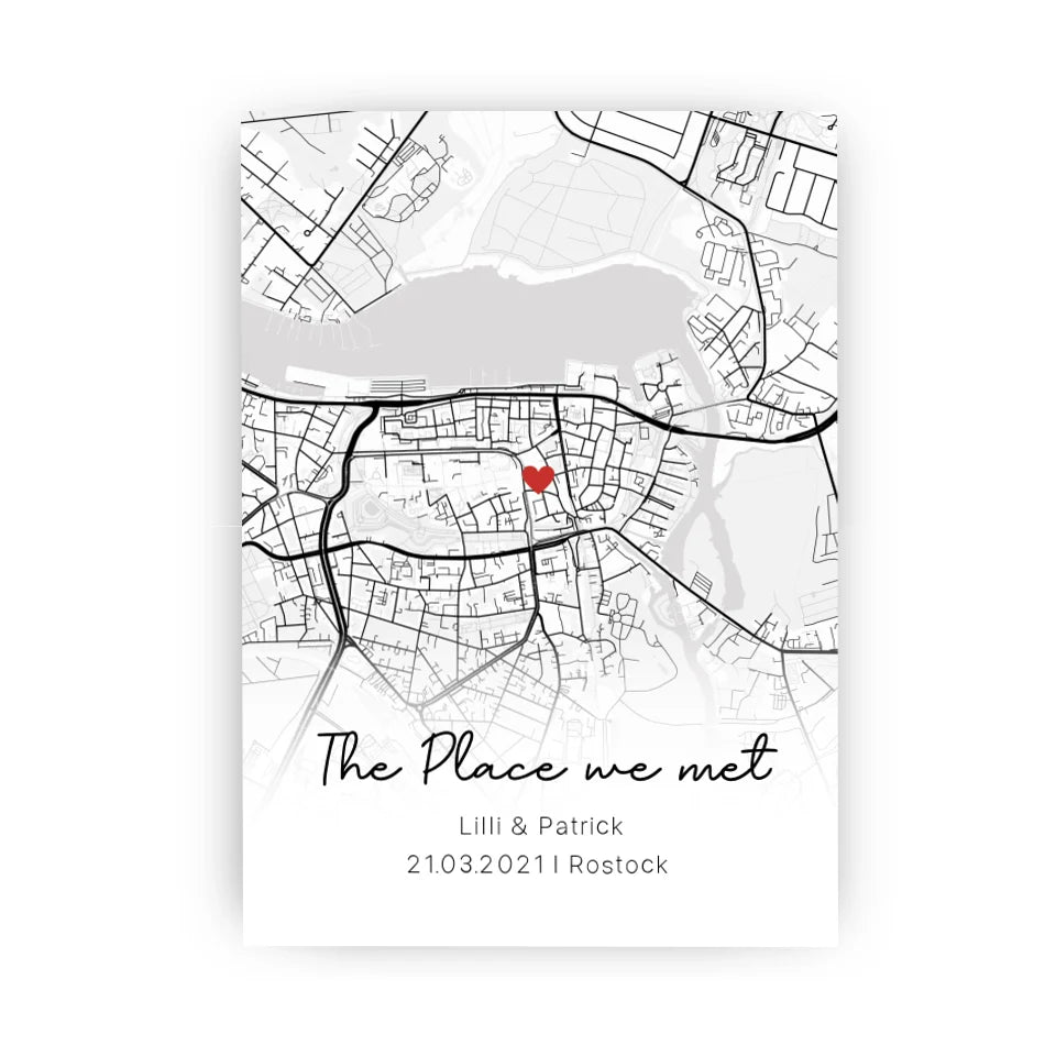 The Place we met Poster