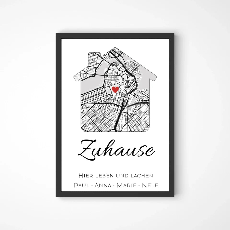 Herzstück Zuhause Poster