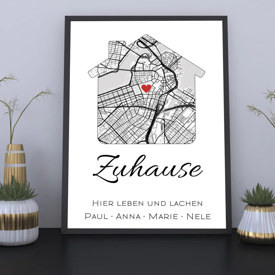 Herzstück Zuhause Poster