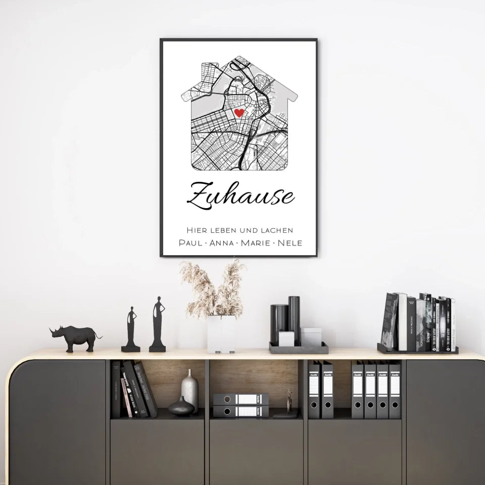 Herzstück Zuhause Poster