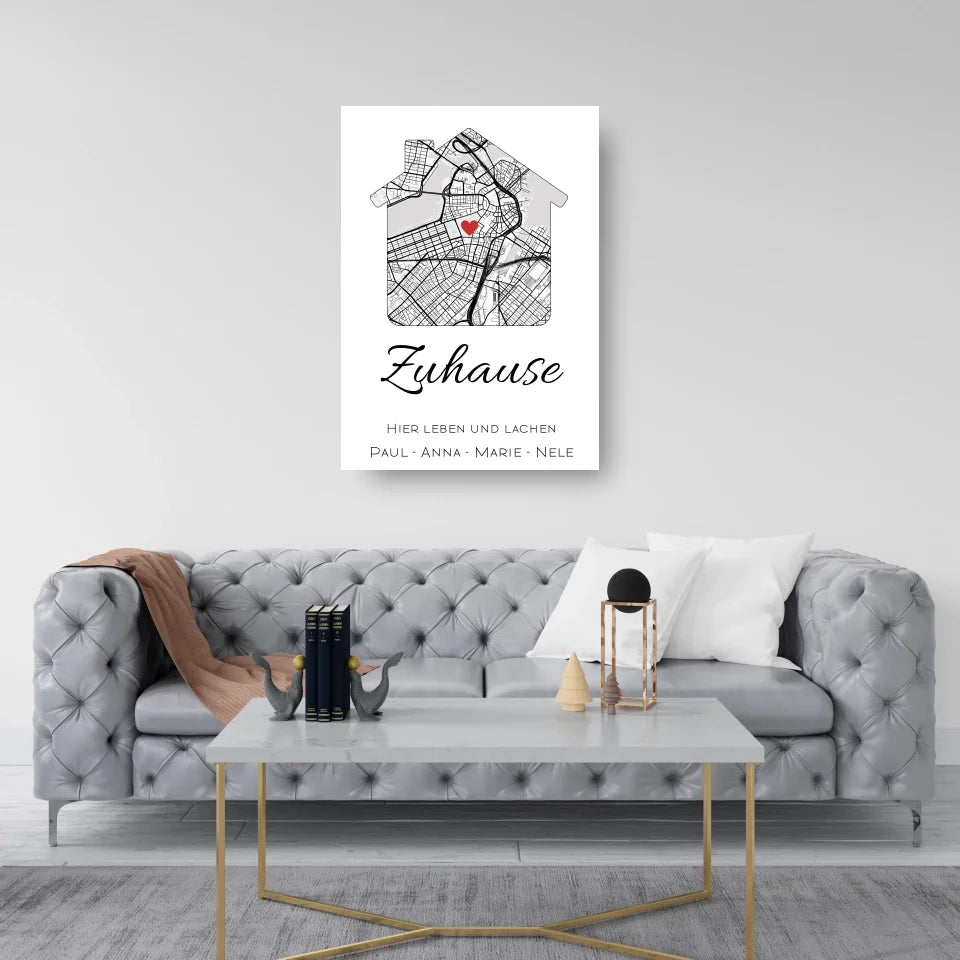 Herzstück Zuhause Poster